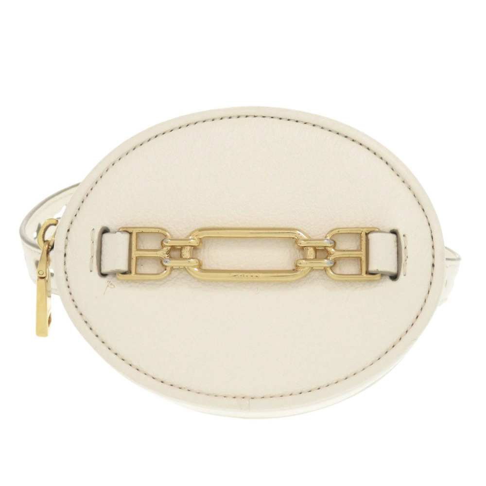 Bally VALIAN GRTC Varian Leather White Wallet/Coin Case 0022BALLY